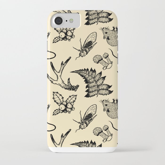 Forest Lurker Pattern iPhone Case