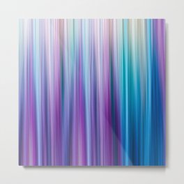 Abstract Purple and Teal Gradient Stripes Pattern Metal Print | Elegant, Artsy, Fashionista, Painting, Moderntrends, Abstract, Girly, Chic, Cool, Girlydesigns 