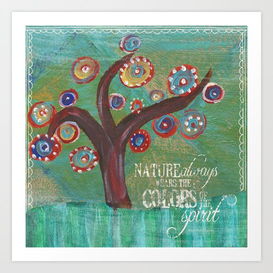 Colors of the Spirit Art Print