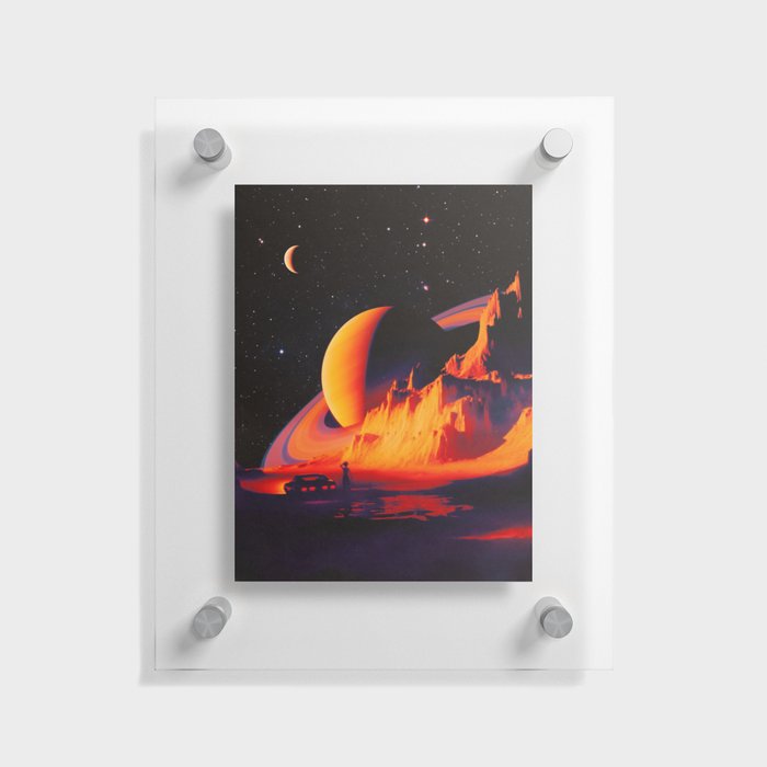 How Did I End Up Here? Floating Acrylic Print