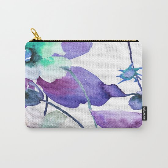 Flowers 01 Carry-All Pouch