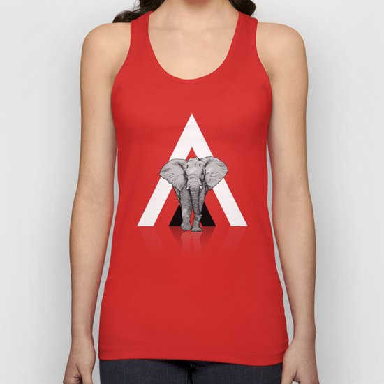 Because I Can't Forget - RED Unisex Tank Top
