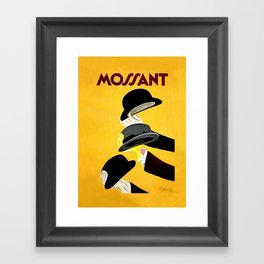 Leonetto Cappiello Mossant Hat Advertising Poster Framed Art Print