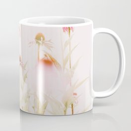 Flower Photography - Echinacea Flowers - Minimal Pink Foral - Nature photography by Ingrid Beddoes Coffee Mug