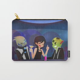 Mass Effect - Tuxedo Night [Commission] Carry-All Pouch | Vector, Pop Art, Sci-Fi, Game 