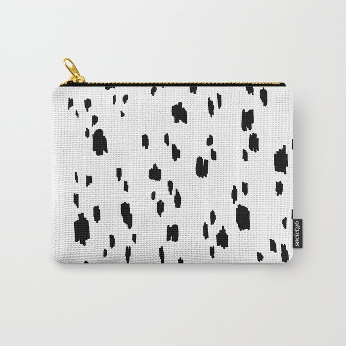 Snow Leopard - Pure White Carry-All Pouch