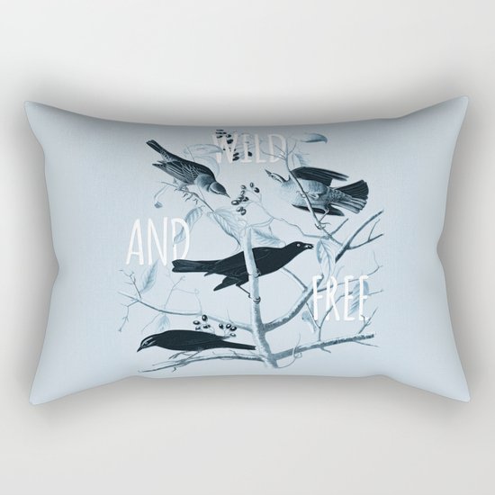 Wild and Free Rectangular Pillow