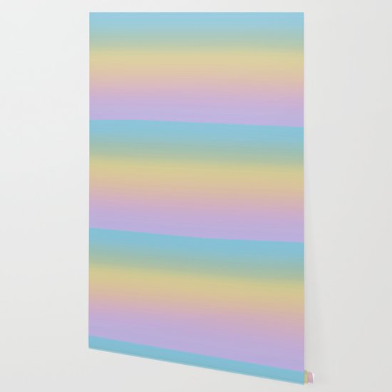 Pastel Rainbow Ombre Gradient Wallpaper By Gsallicat Society6