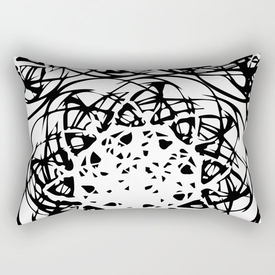 HOLLER OUT Rectangular Pillow