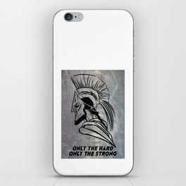 SPARTA ONLY THE STRONG iPhone Skin