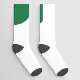 3 (Olive & White Number) Socks