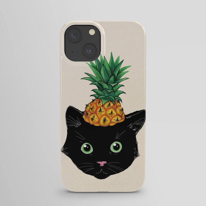 Pineapple Kitty iPhone Case