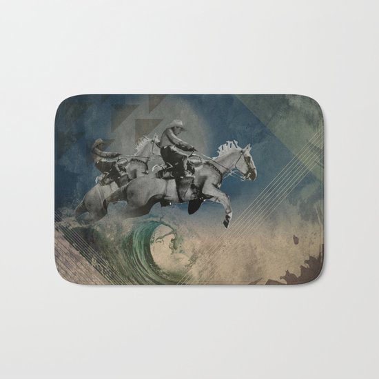 riders on the storm Bath Mat
