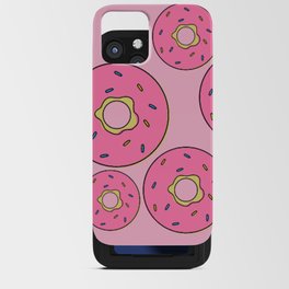 Pink Donut iPhone Card Case