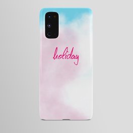 holiday sky Android Case