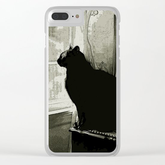 Bird Watcher Clear iPhone Case