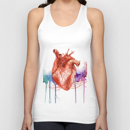 Let your heart lead the way Unisex Tank Top