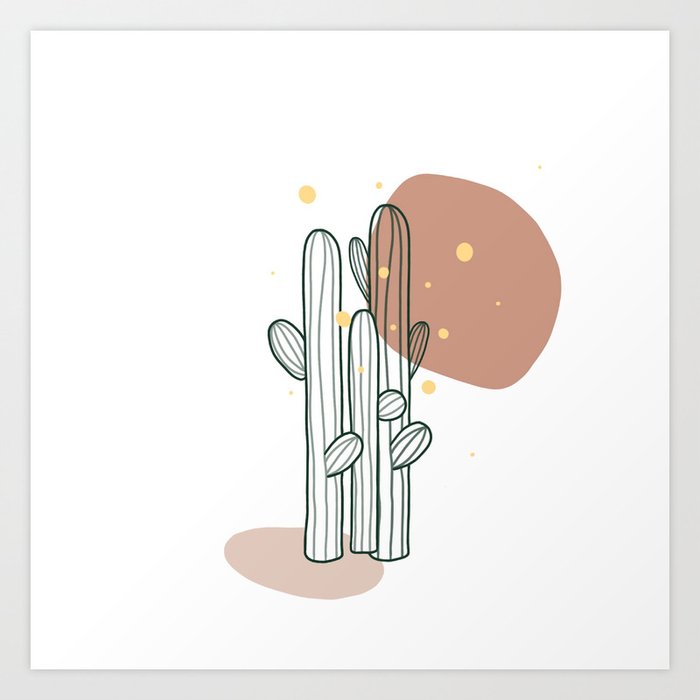 Cactus  Art Print