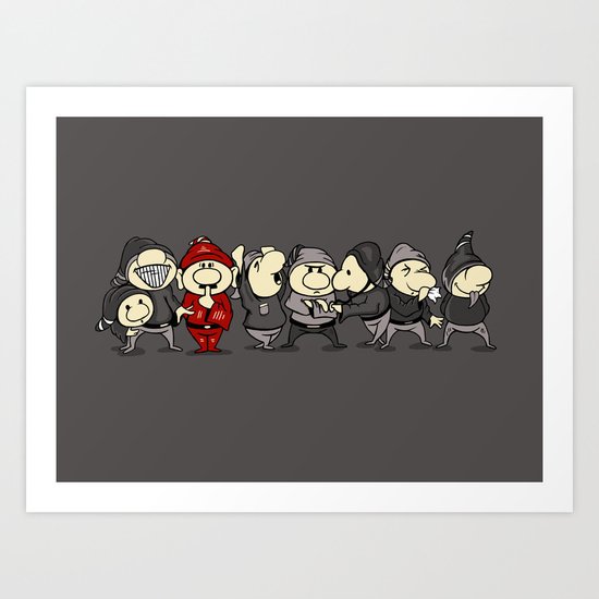 Red Dwarf Art Print