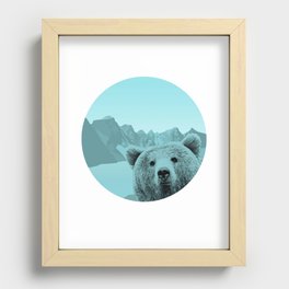 Bear With Me Recessed Framed Print