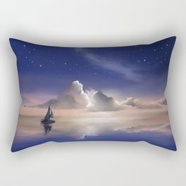 Night Sky Rectangular Pillow