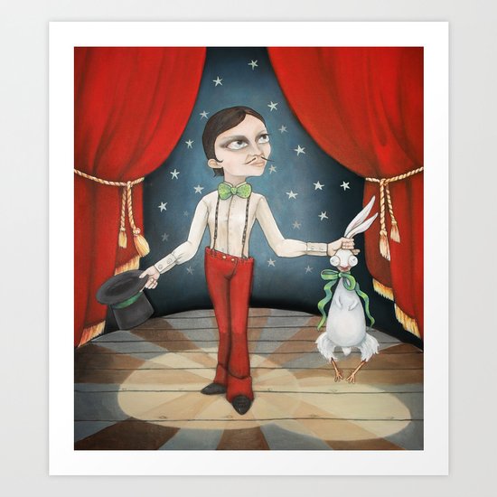 The Magician Art Print