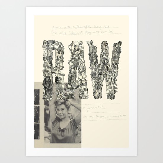RAW Art Print