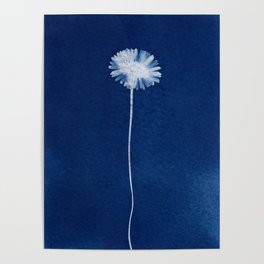 Single Flower Poster