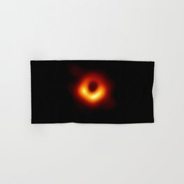 black hole : the first picture. Hand & Bath Towel