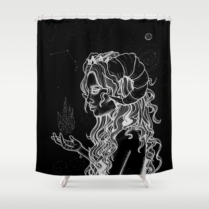 Aries Shower Curtain