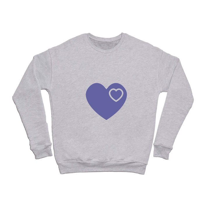 Forever In My Heart - Very Peri Pantone Colour Of The Year  Crewneck Sweatshirt