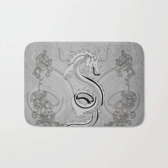 Chinese dragon Bath Mat