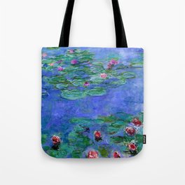 Water Lilies By Claude Monet Tote Bag