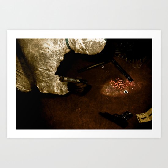 Scene/Unseen Art Print