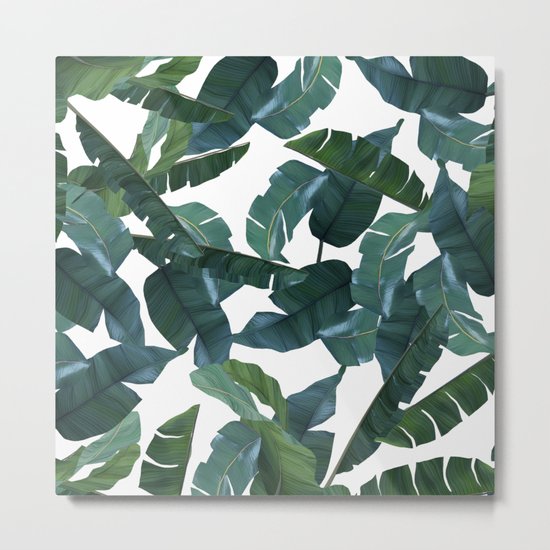 Banana Leaf Decor #society6 #decor #buyart Metal Print
