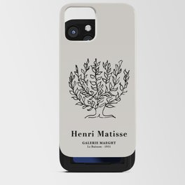 Henri Matisse 'Tree of Life' Abstract Line Art iPhone Card Case
