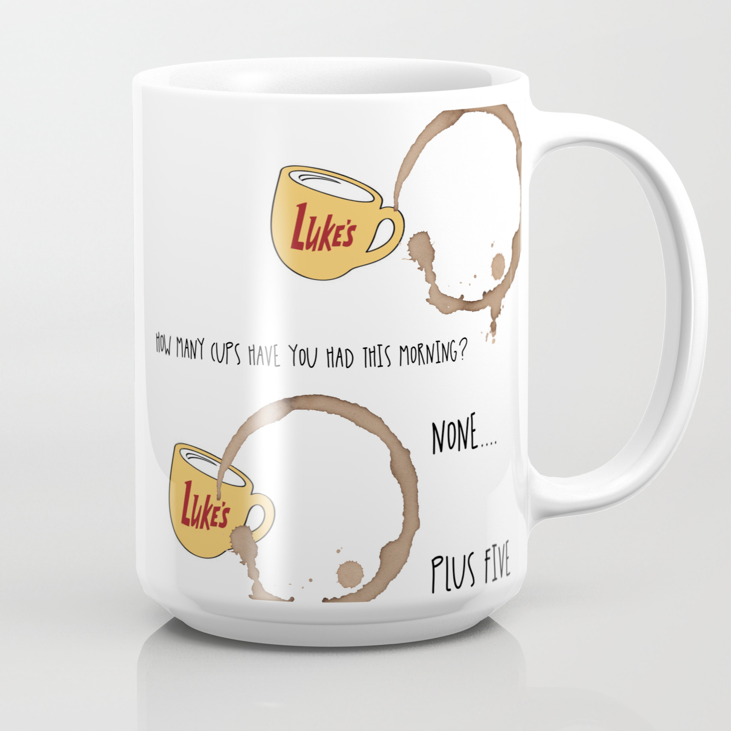 lukes coffee cup