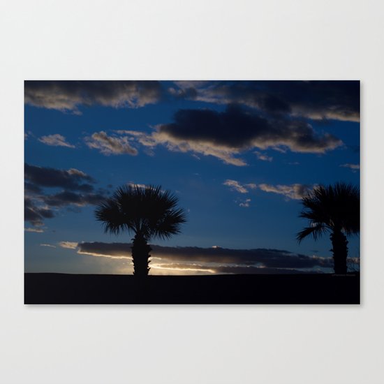Palm Sunset - IV Canvas Print