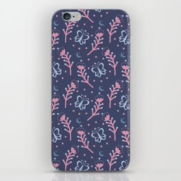 Midnight Butterfly iPhone Skin