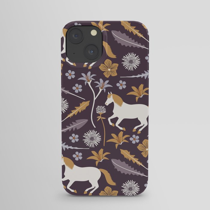 Mares Among Lilies (Autumn) iPhone Case