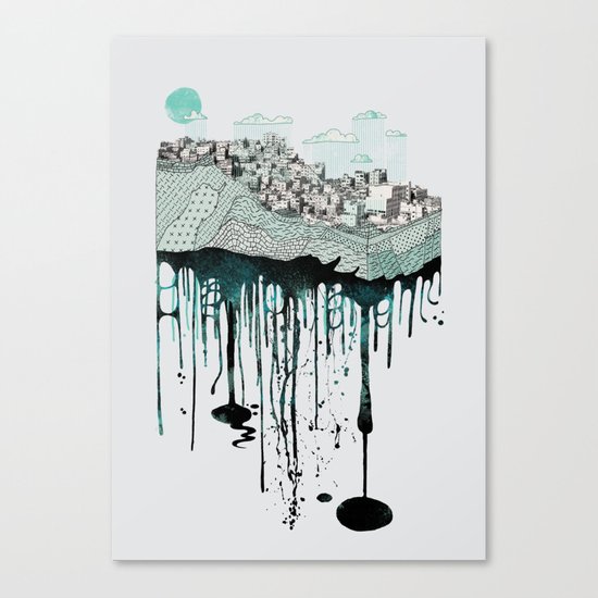 Don't let it go to waste Canvas Print
