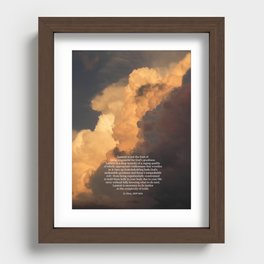 Shorter Lament Recessed Framed Print