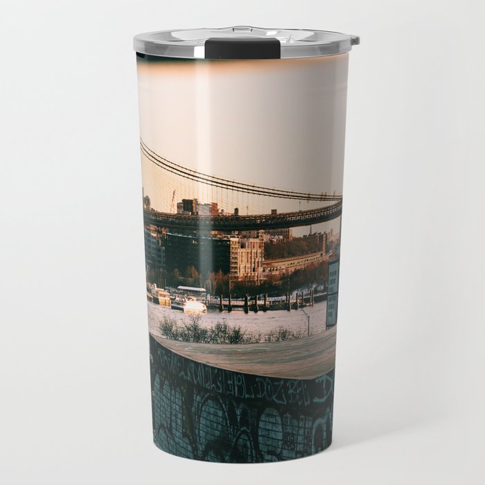 Brooklyn Bridge NYC Travel Mug