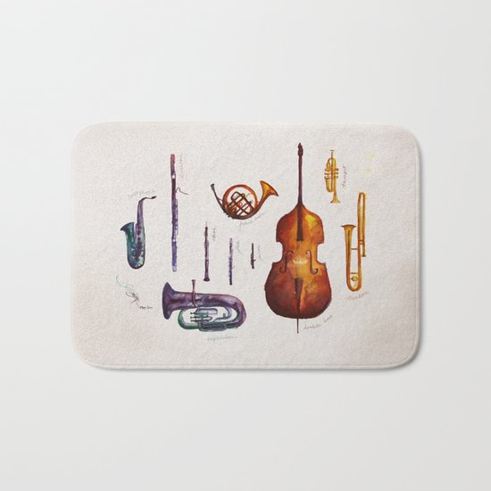 Wind Orchestra Bath Mat
