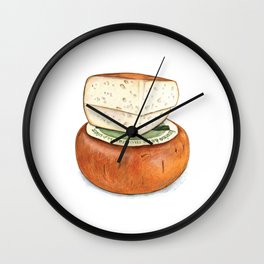 Pecorino Cheese Wall Clock