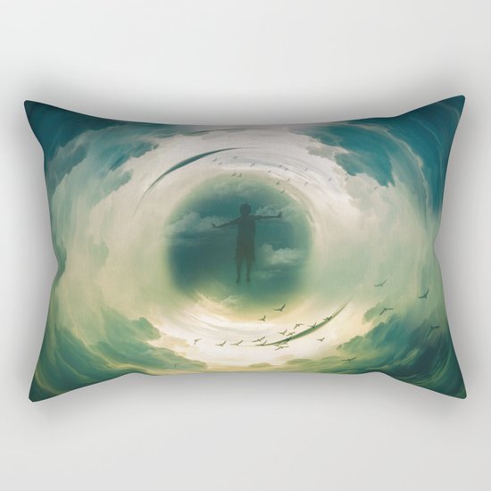 Passing Through Rectangular Pillow