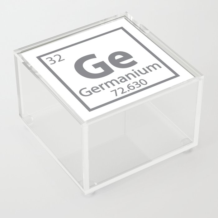 Germanium - Germany Science Periodic Table Acrylic Box