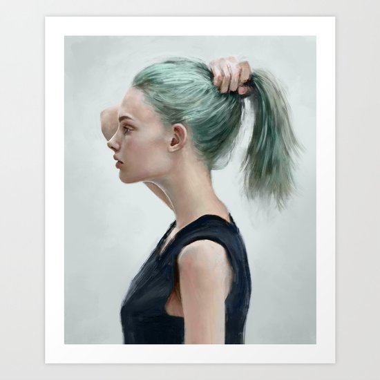 Aquamarine Art Print