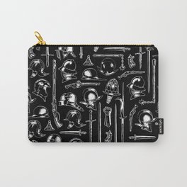 Arms and Armor - white Carry-All Pouch