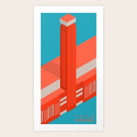 IsoTate #002 Art Print